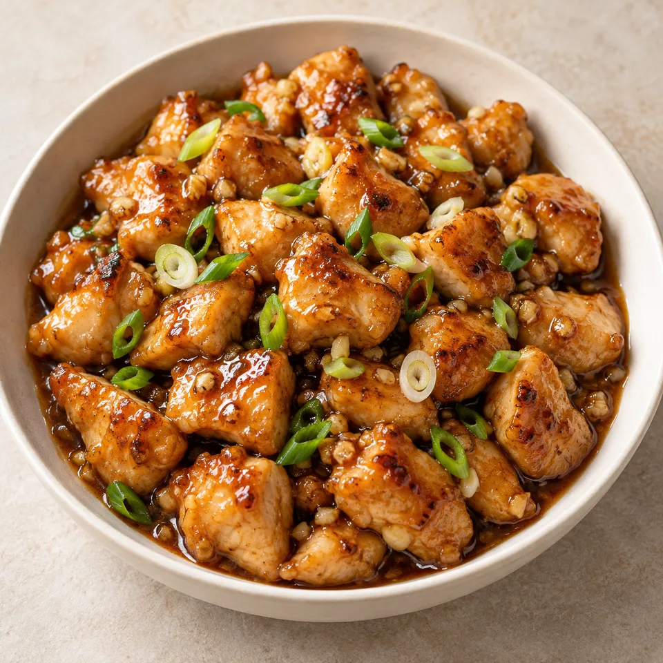 Honey Garlic Chicken — serving inspiration
