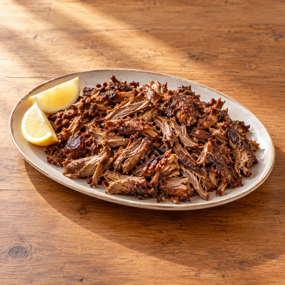 Middle Eastern Shredded Lamb — serving inspiration