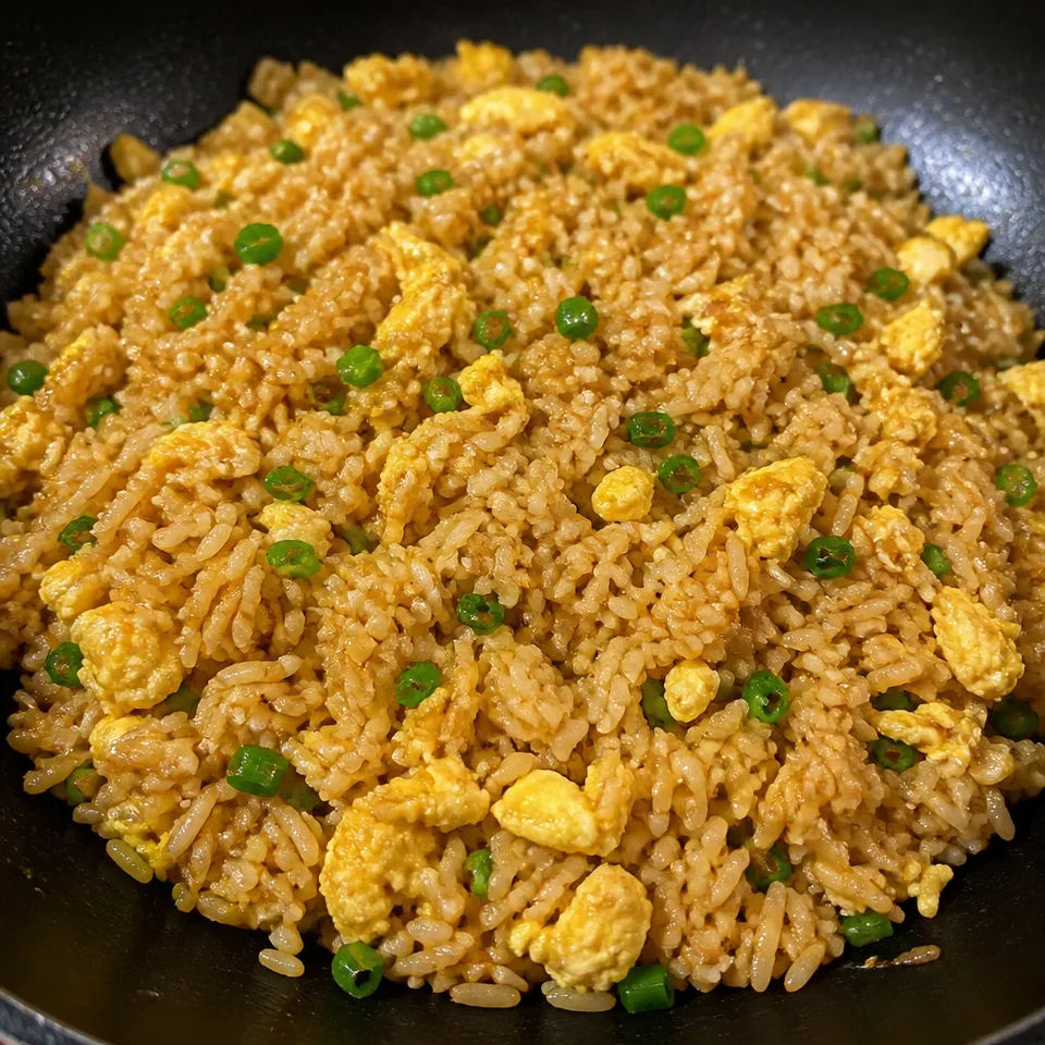 10-Min. Easy Egg Fried Rice (6 Ingredients!) — serving inspiration