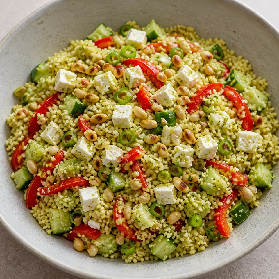 10-minute couscous salad — serving inspiration