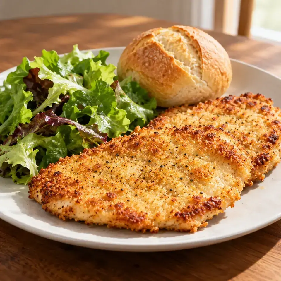 12 Minute Chicken Schnitzel — serving inspiration