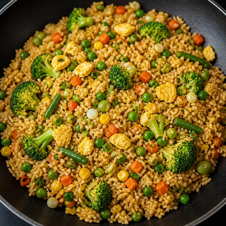 15-min. Easy Vegetable Fried Rice — serving inspiration