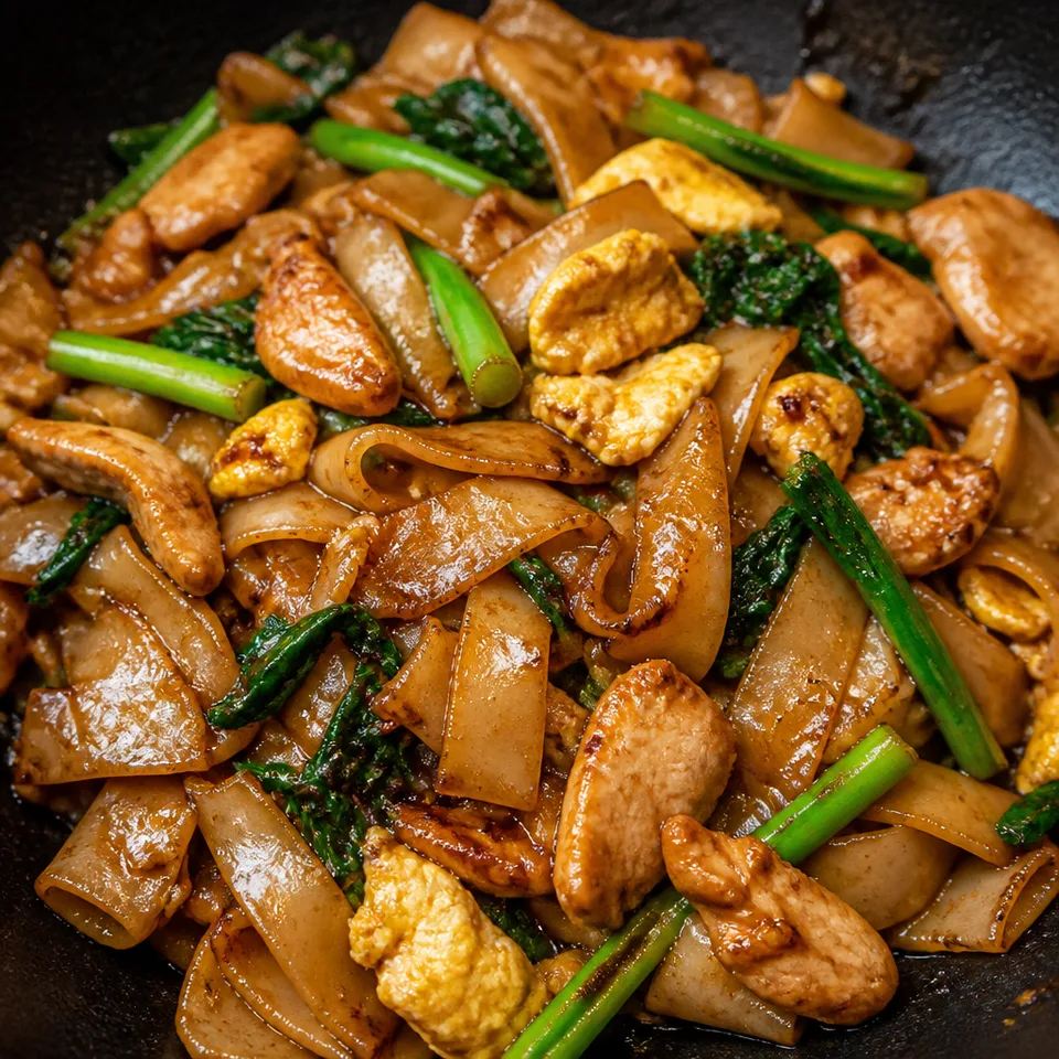 20-min. Easy Pad See Ew (Thai Stir-Fried Noodles) — serving inspiration