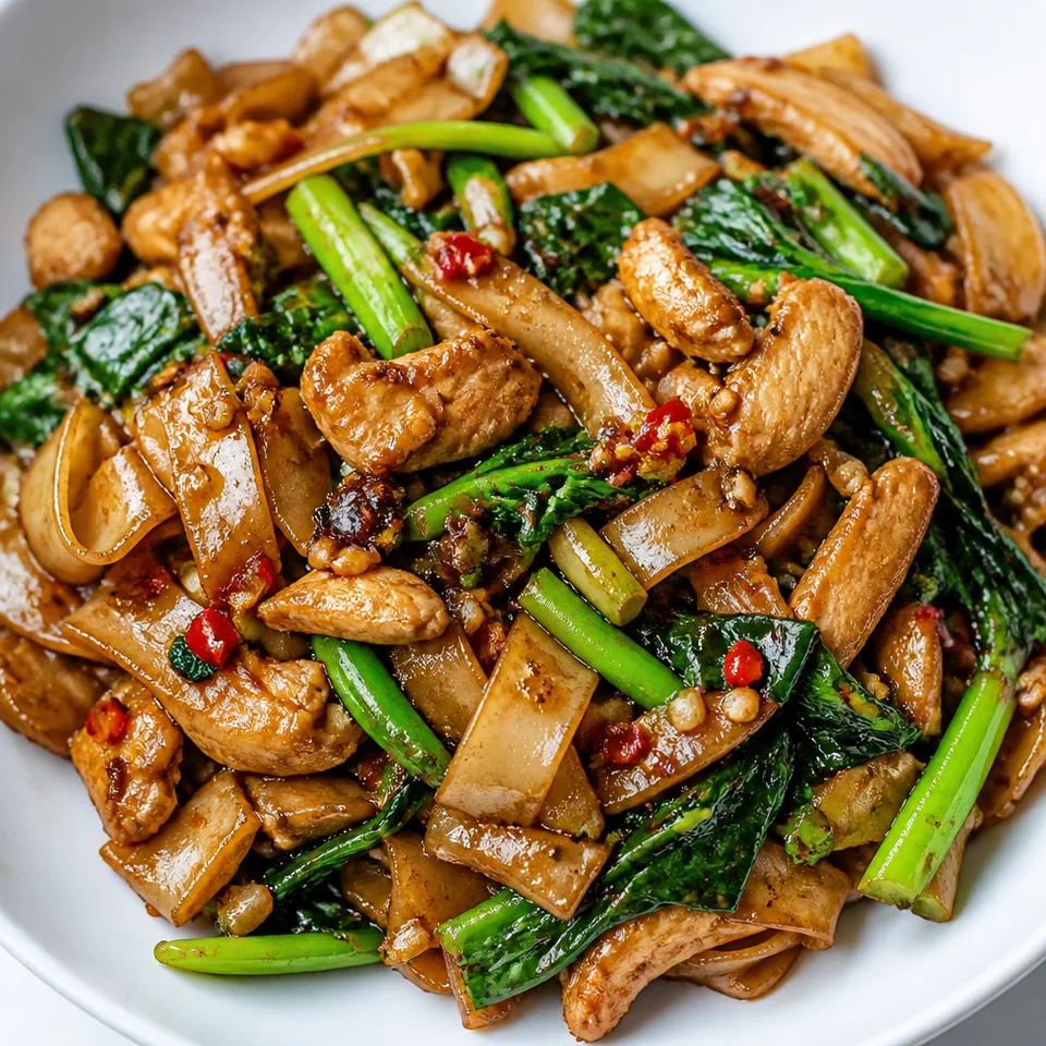 20-min. Easy Thai Drunken Noodles (Pad Kee Mao) — serving inspiration