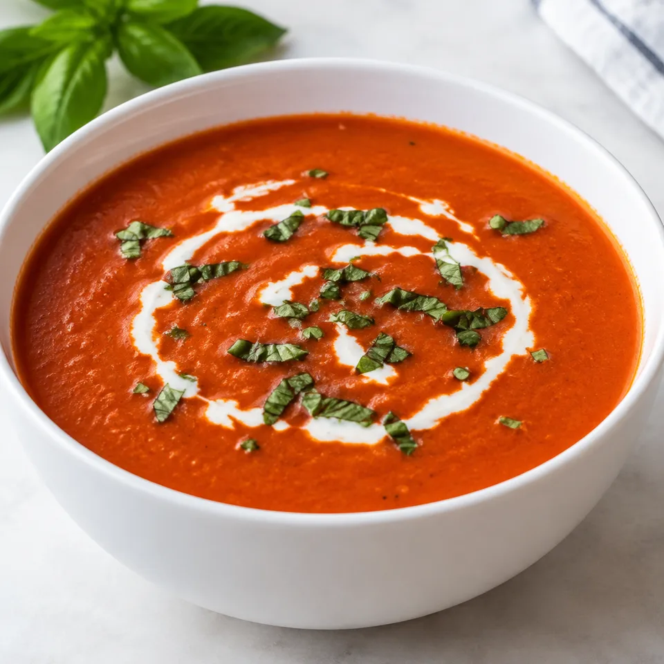 5 Ingredient Tomato Soup Recipe — serving inspiration