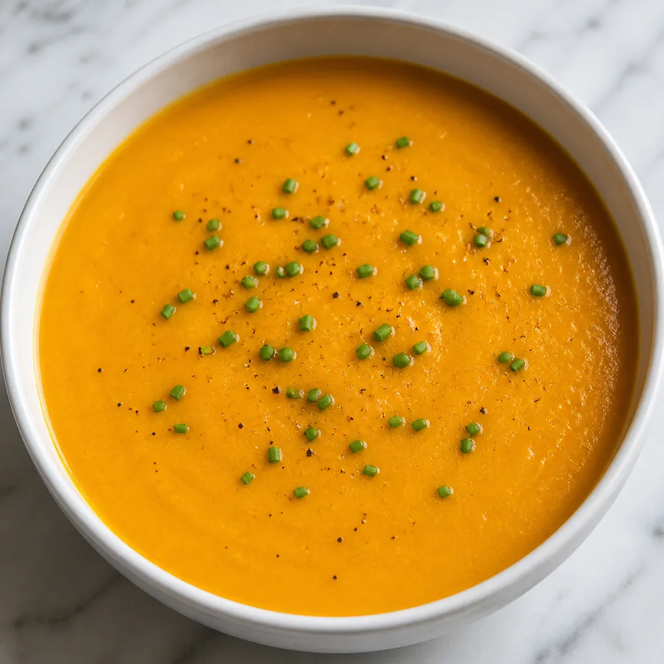 Acorn Squash and Carrot Soup — serving inspiration