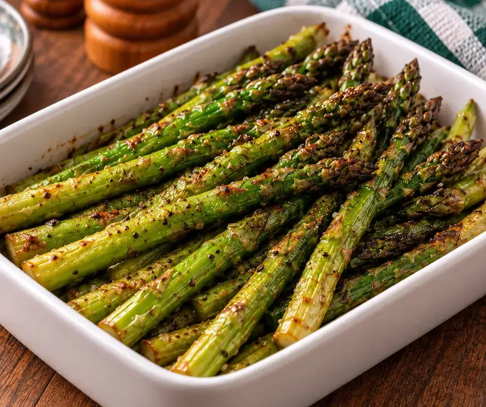 Air Fryer Asparagus — serving inspiration