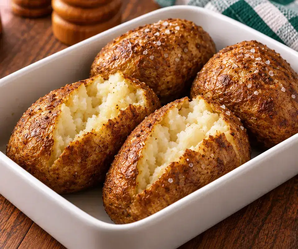 Air Fryer Baked Potatoes — serving inspiration