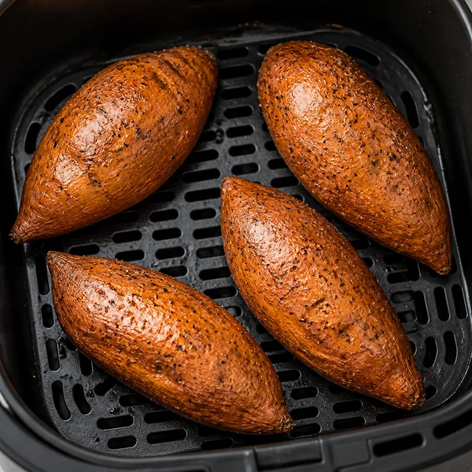 Air Fryer Baked Sweet Potatoes — serving inspiration