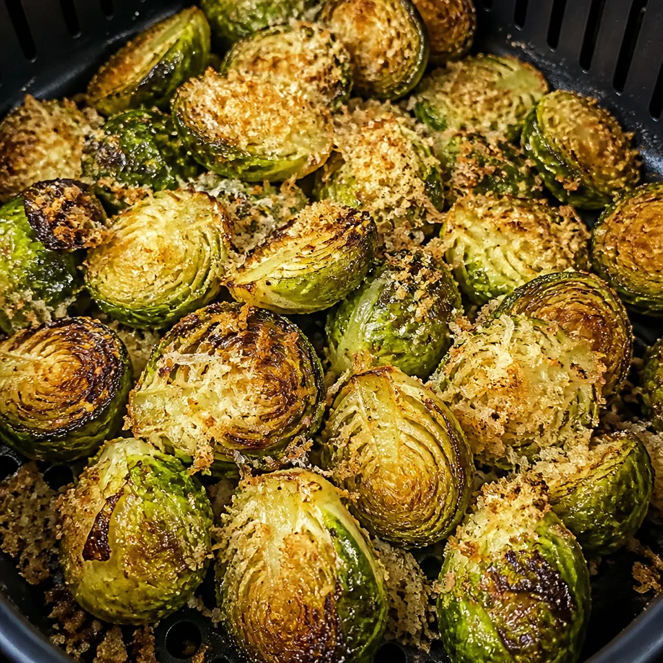 Air Fryer Brussel Sprouts — serving inspiration