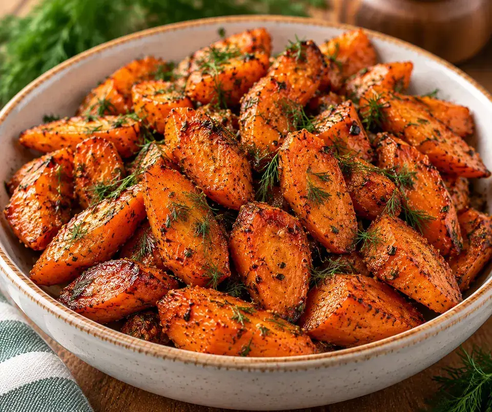 Air Fryer Carrots — serving inspiration
