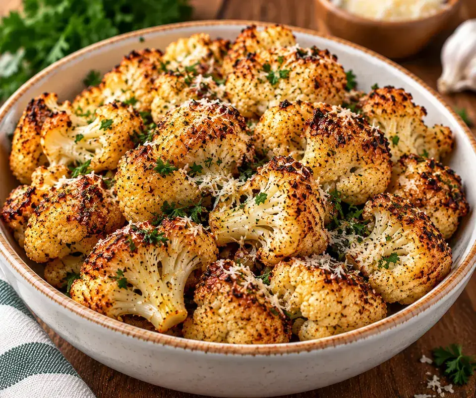 Air Fryer Cauliflower — serving inspiration