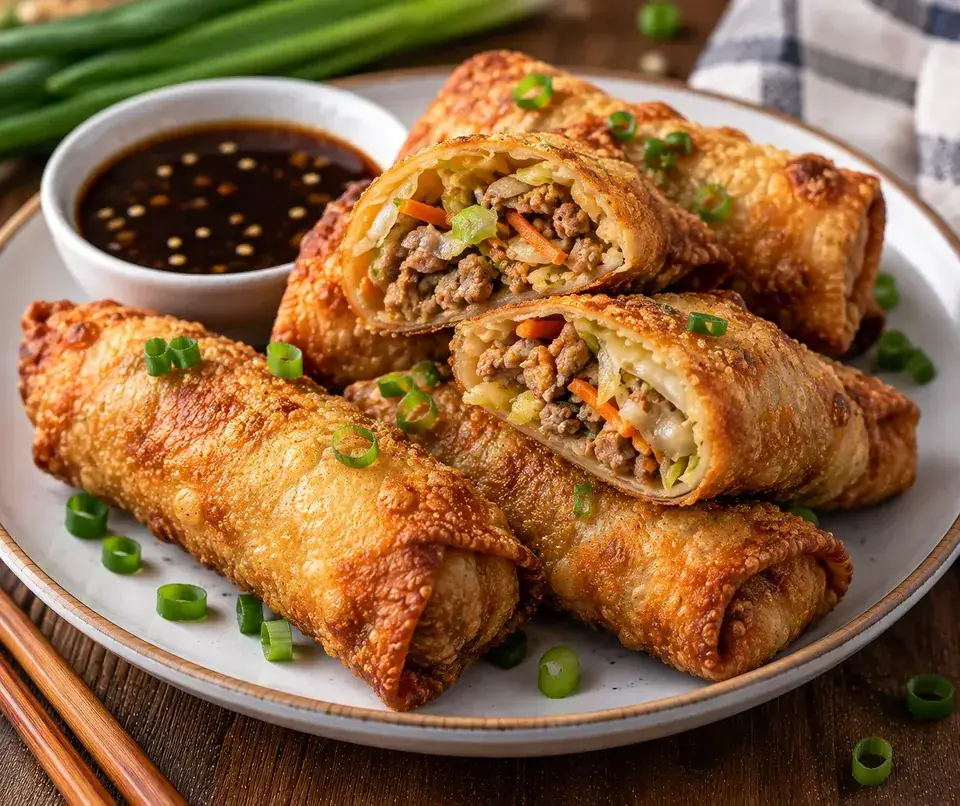Air Fryer Egg Rolls — serving inspiration
