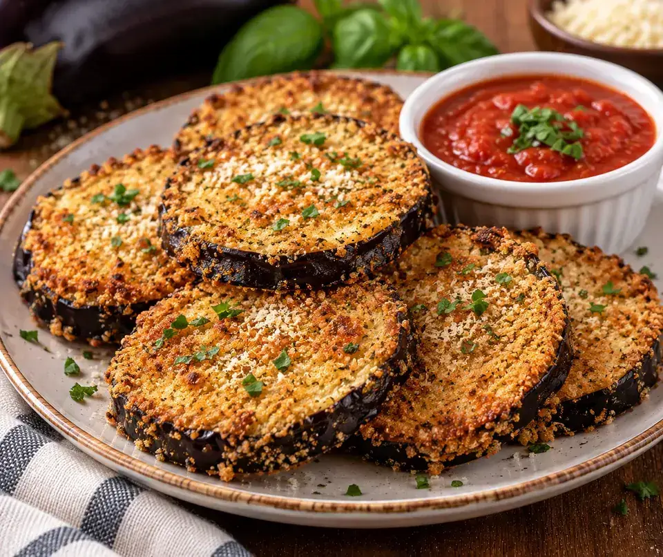 Air Fryer Eggplant — serving inspiration
