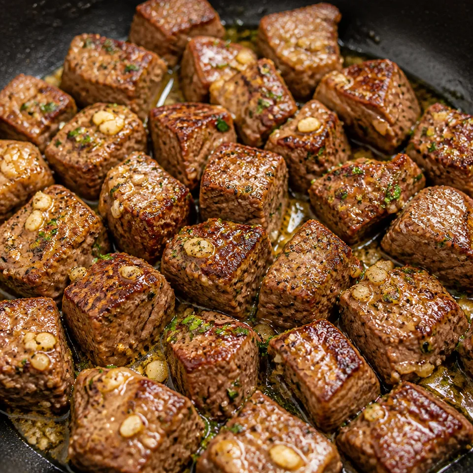 Air Fryer Juicy Steak Bites — serving inspiration