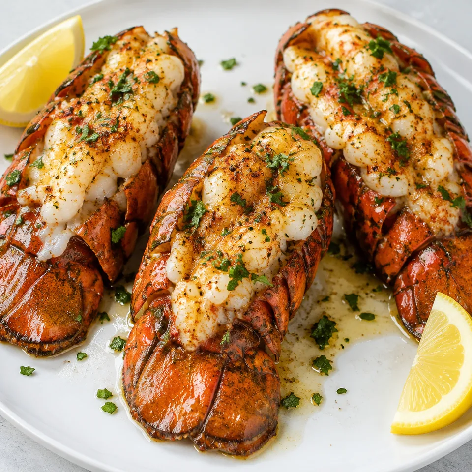 Air Fryer Lobster Tails — serving inspiration