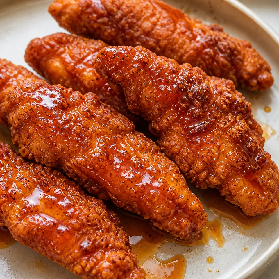 Air Fryer Nashville Hot Chicken Tenders — serving inspiration