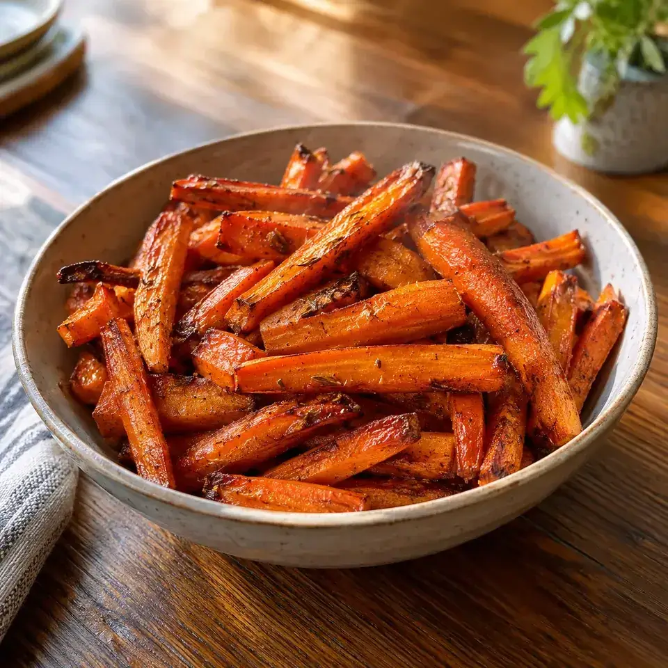 Air Fryer Roasted Carrots — serving inspiration