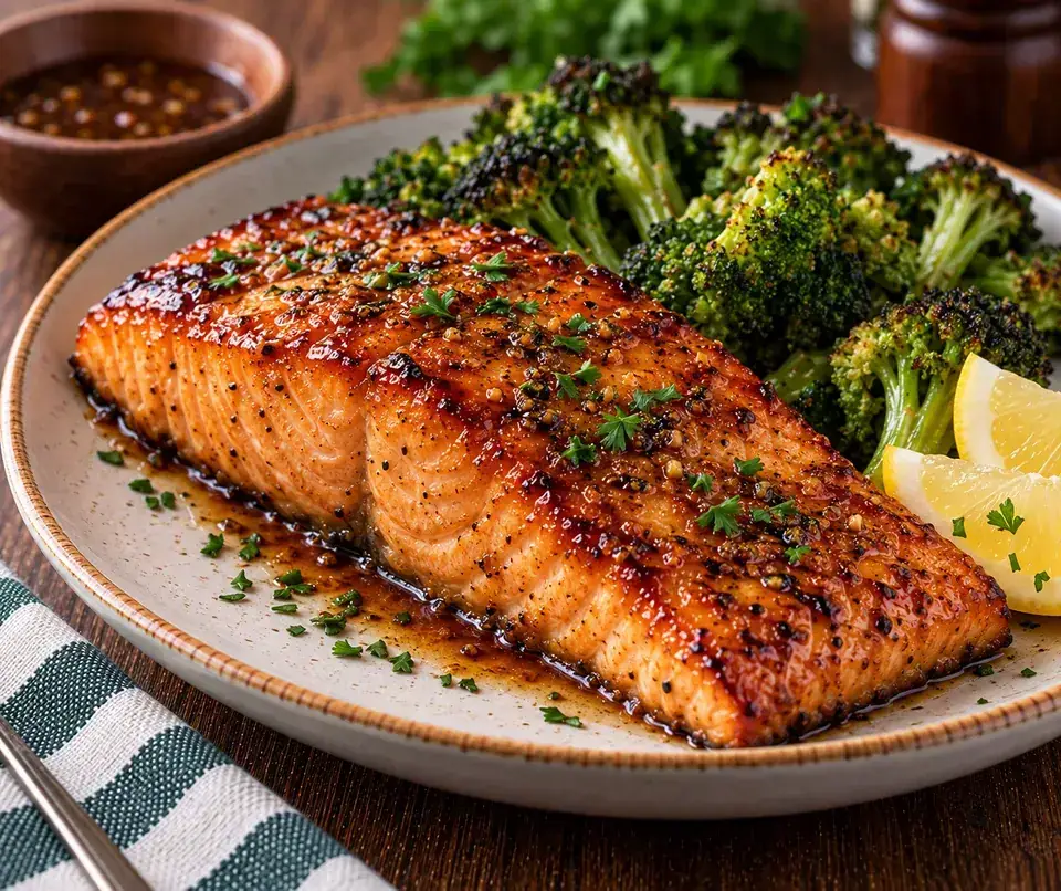 Air Fryer Salmon — serving inspiration