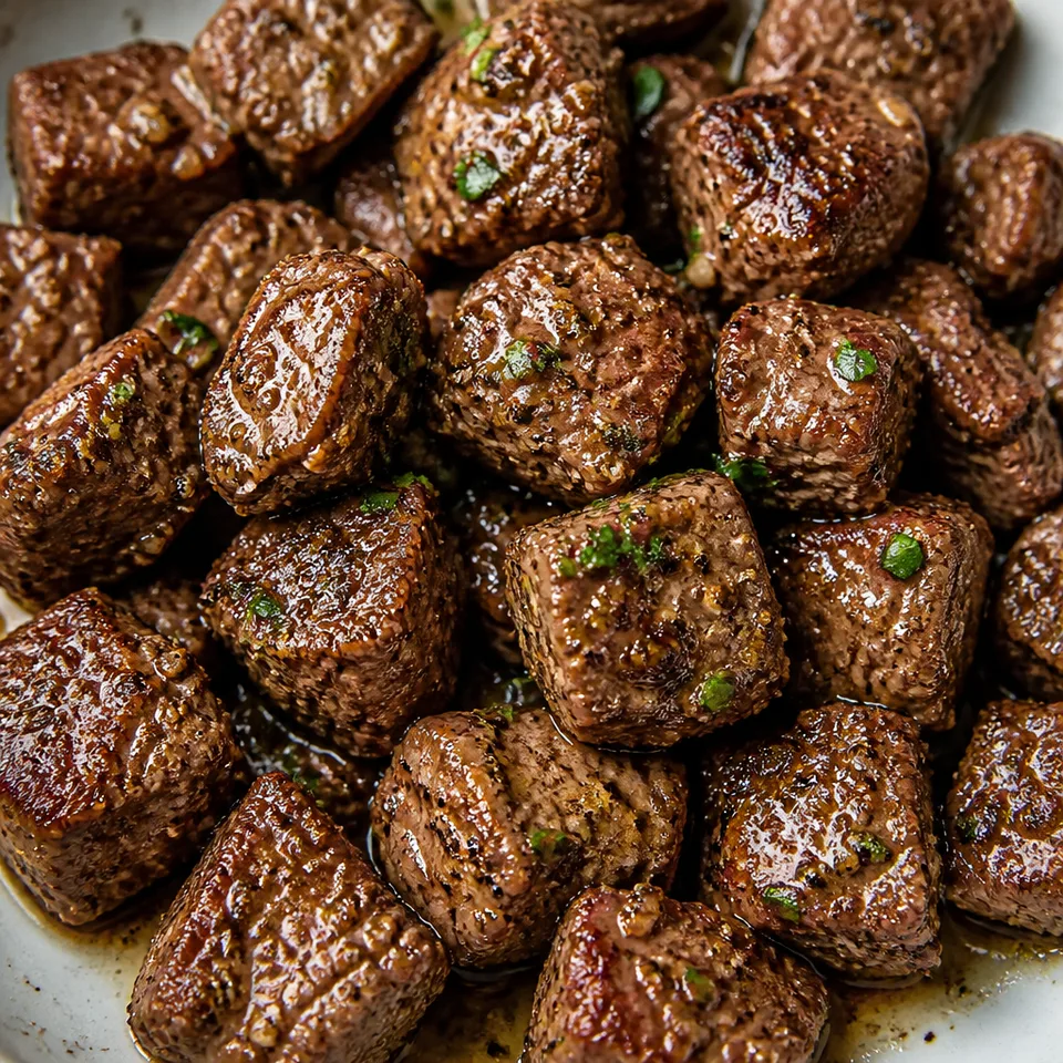 Air Fryer Steak Bites — serving inspiration
