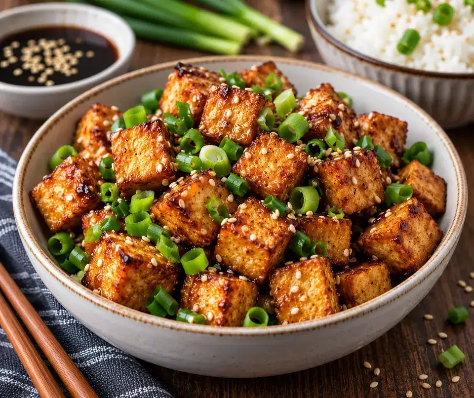 Air Fryer Tofu — serving inspiration