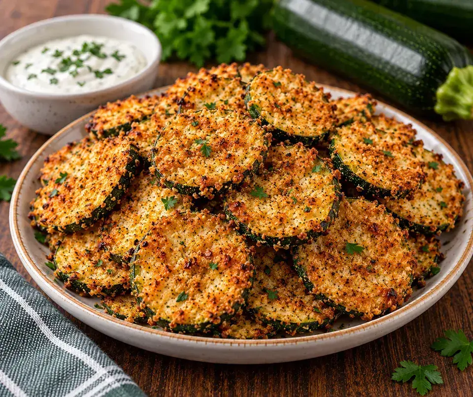 Air Fryer Zucchini Chips — serving inspiration