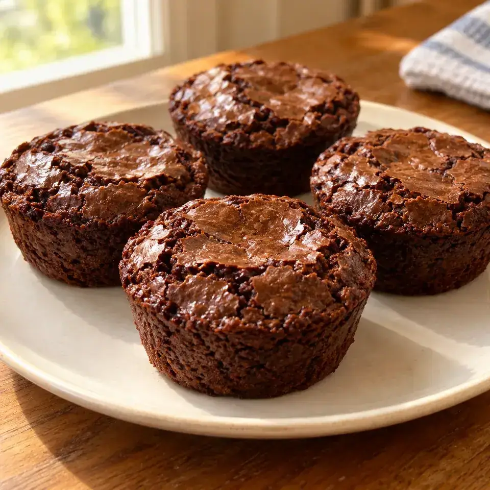 "All-Edge" Warm and Spicy Brownies — serving inspiration