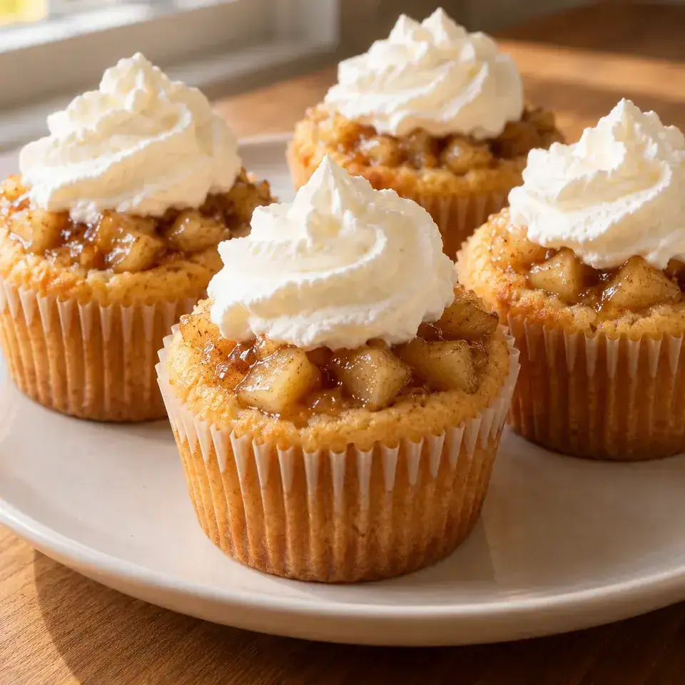 Apple Pie Cupcakes — serving inspiration