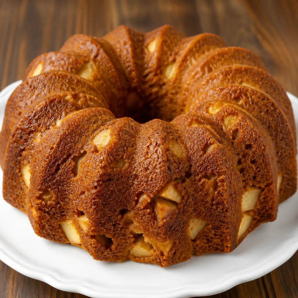 Apple Pumpkin Bundt Cake — serving inspiration