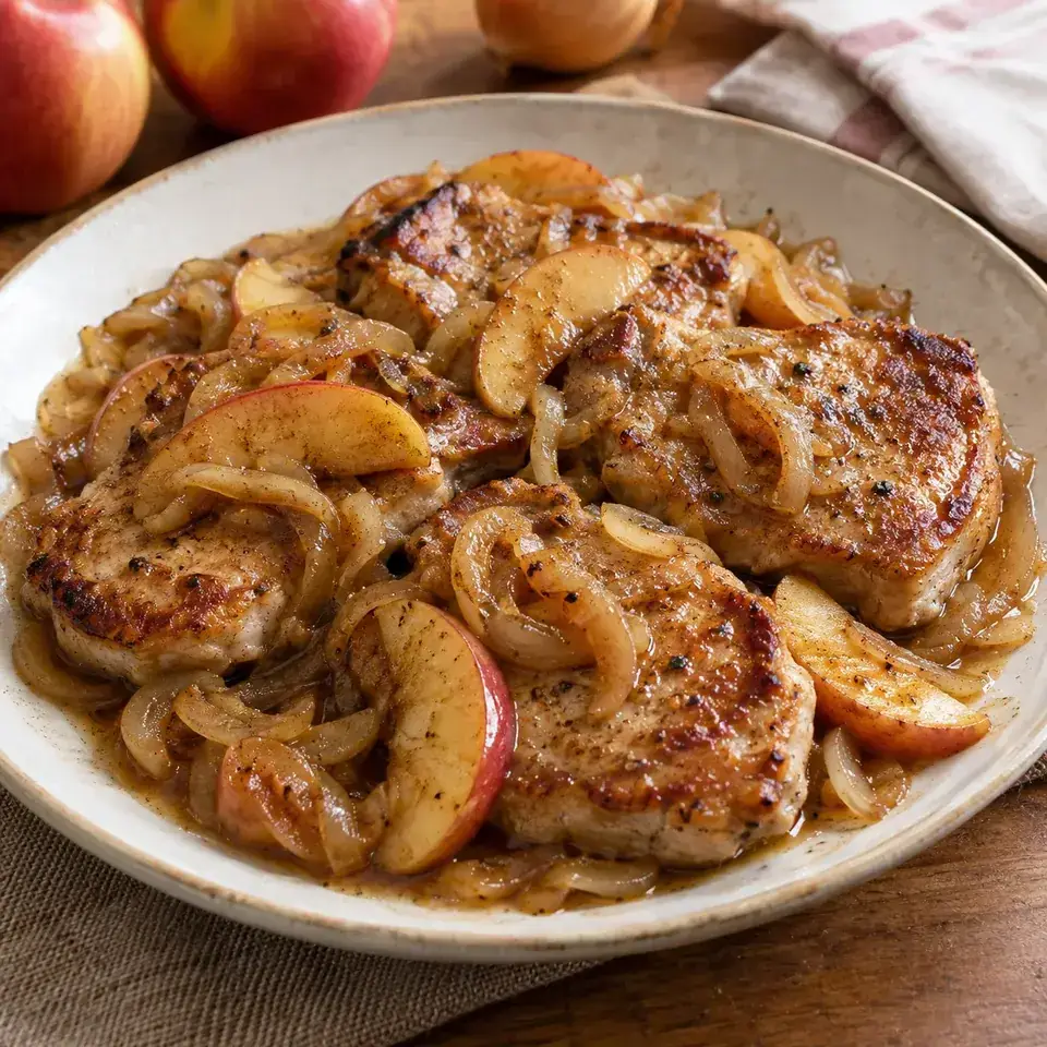 Apple Spice Pork Chops — serving inspiration