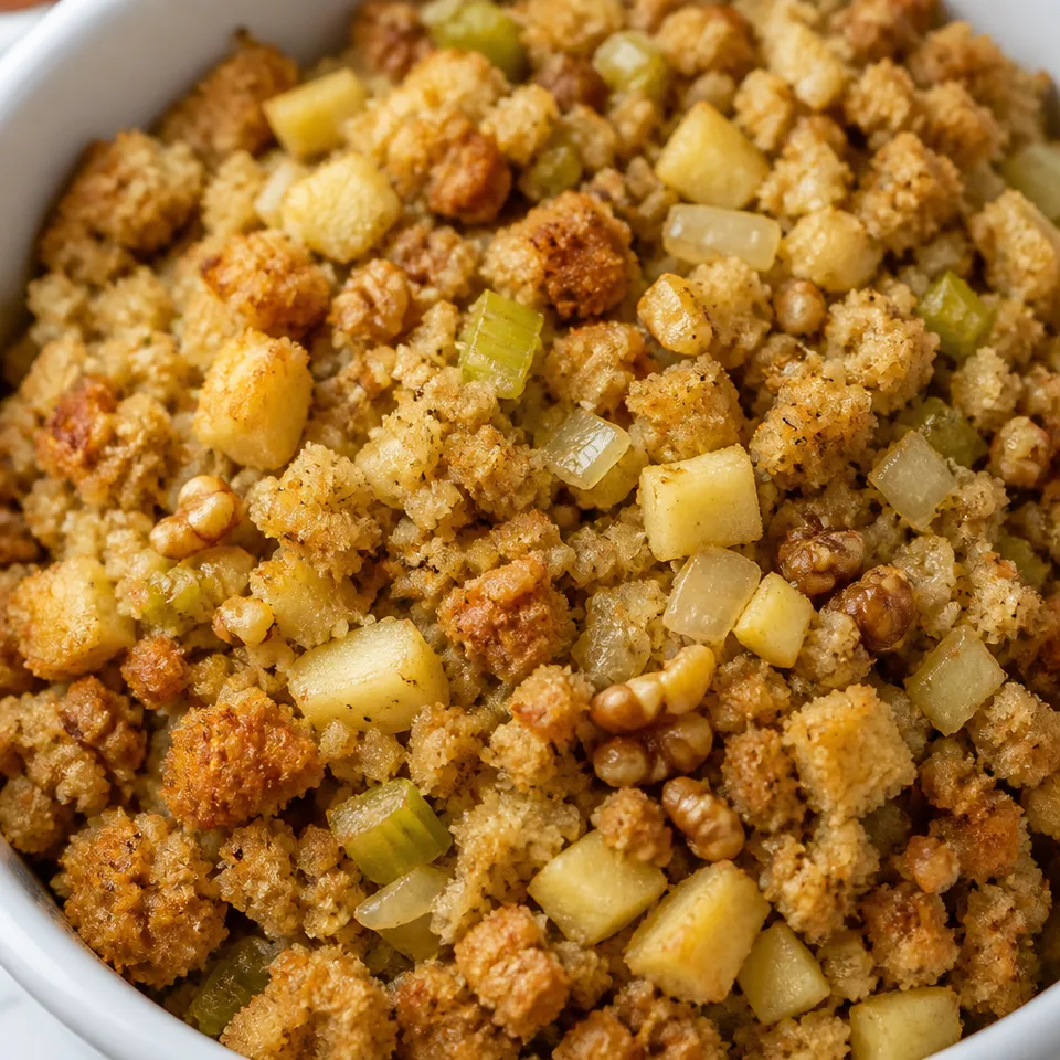 Apple Walnut Stuffing — serving inspiration