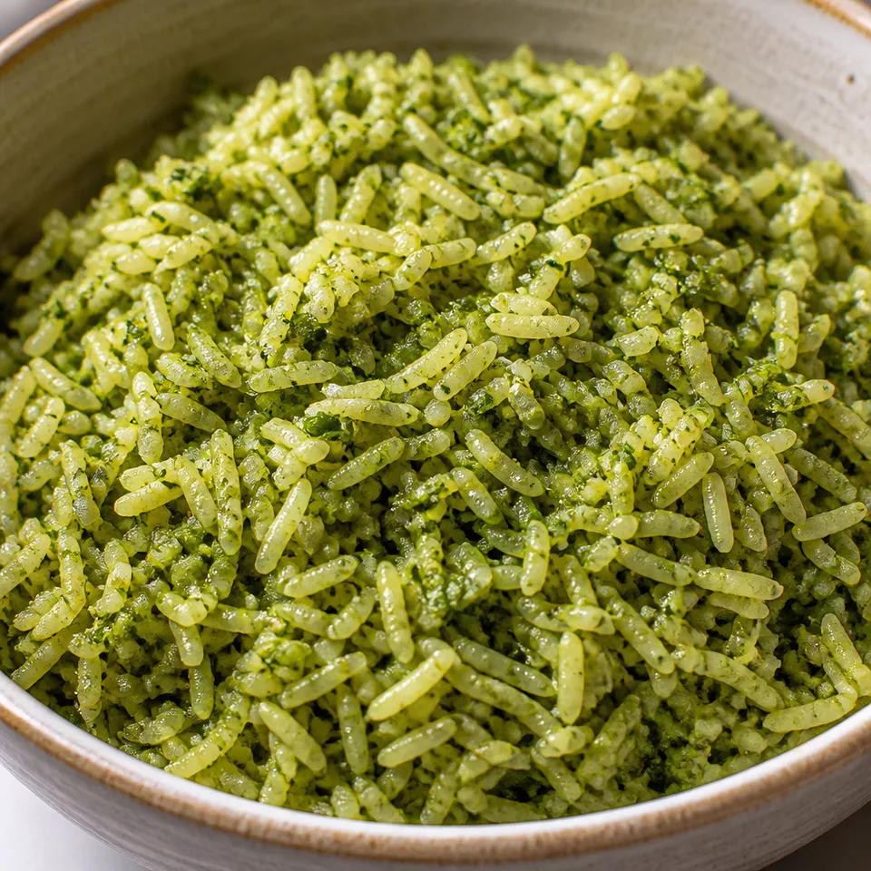 Aromatic Green Rice — serving inspiration