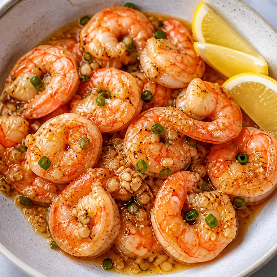 Asian Garlic Butter Shrimp — serving inspiration