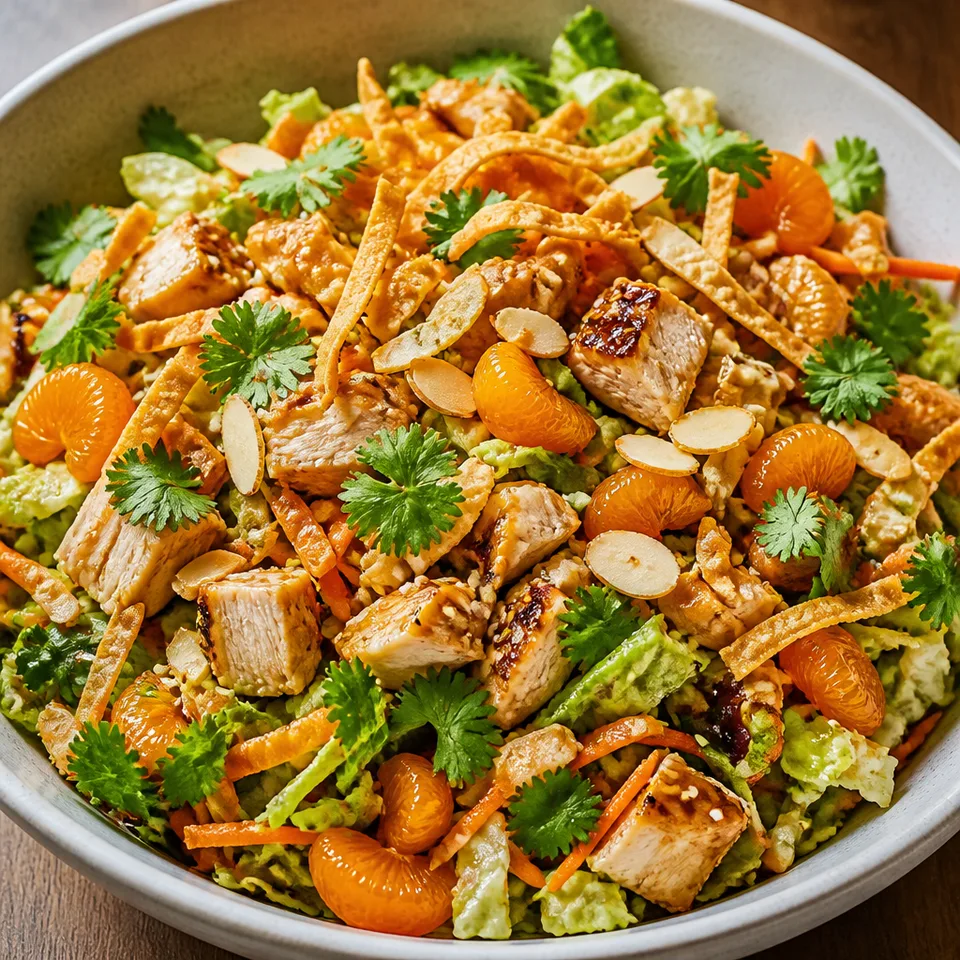 Asian Sesame Chicken Salad — serving inspiration