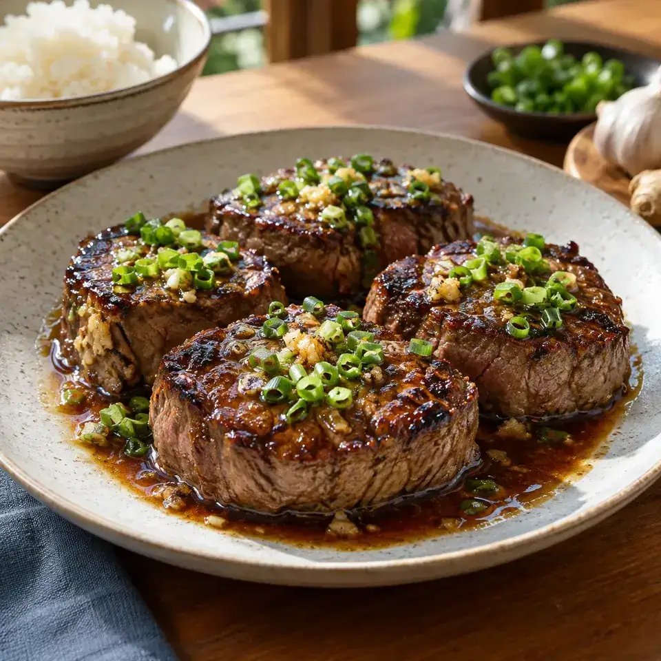 Asian Steak — serving inspiration