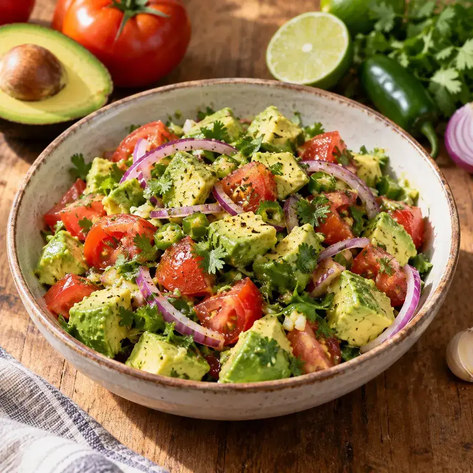 Avocado and Tomato Salad — serving inspiration