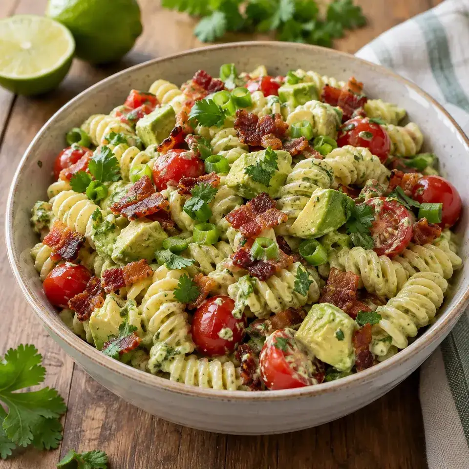 Avocado Pasta Salad — serving inspiration