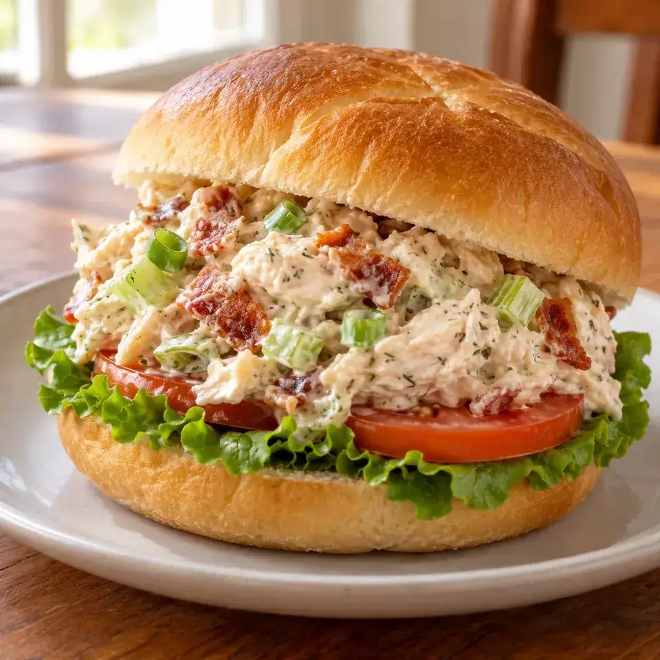 Bacon Ranch Chicken Salad — serving inspiration