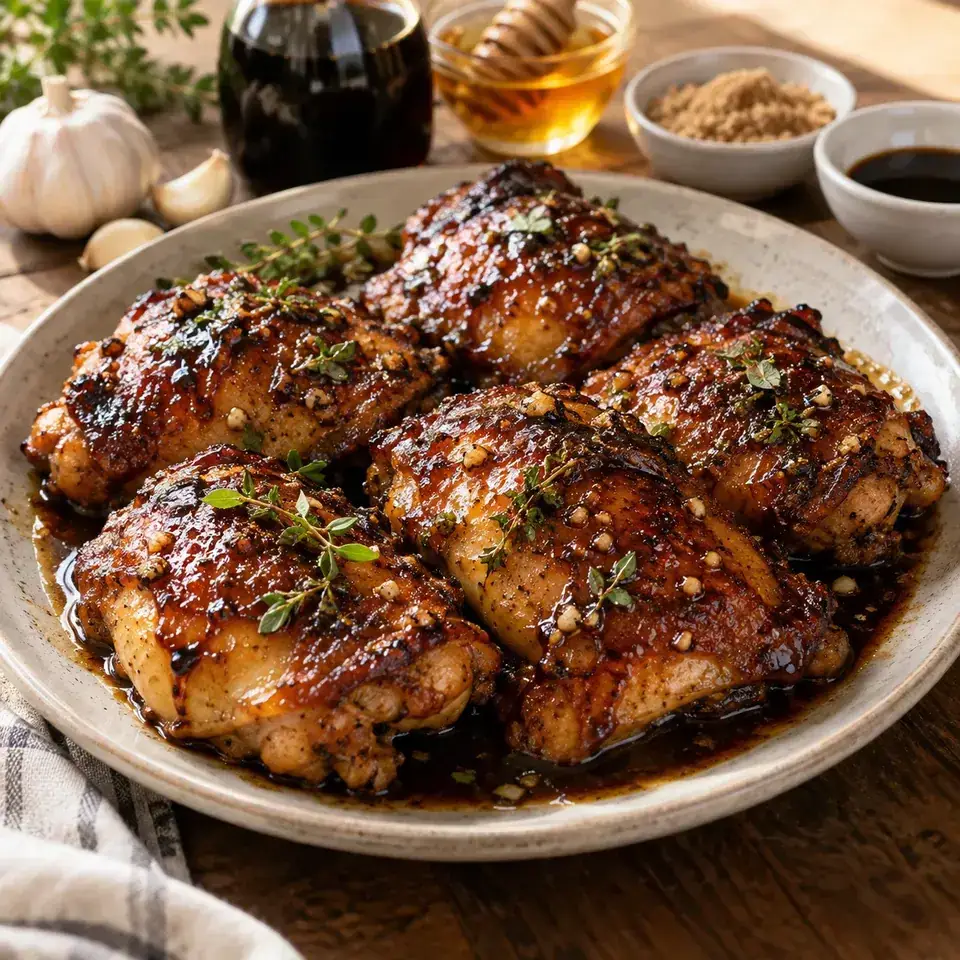 Baked Balsamic Chicken — serving inspiration