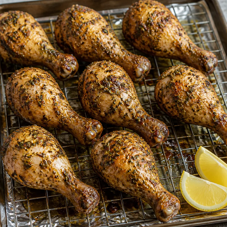 Baked Chimichurri Chicken Drumsticks — serving inspiration