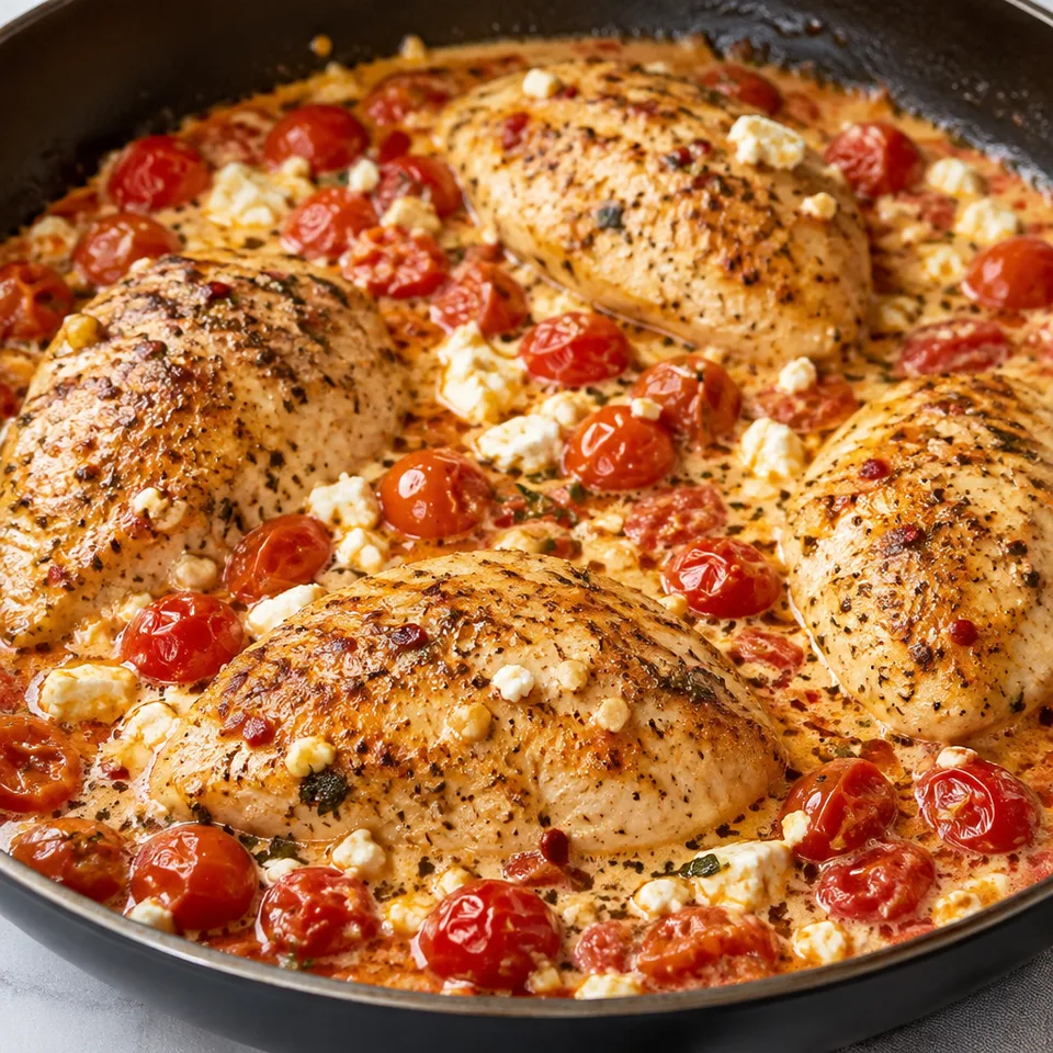 Baked Feta Chicken — serving inspiration