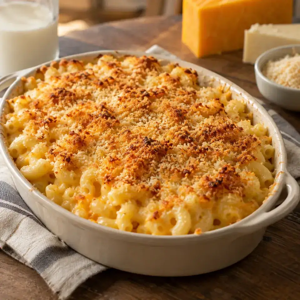 Baked Mac and Cheese — serving inspiration