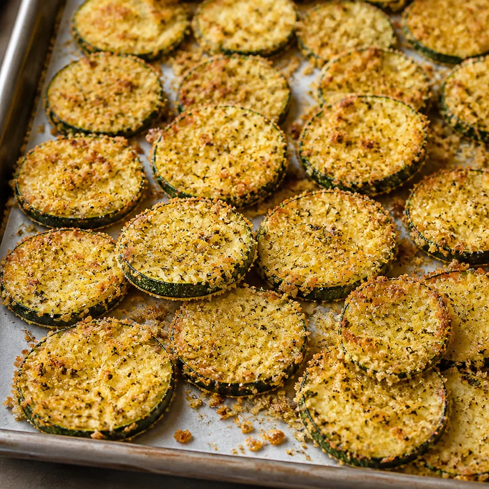 Baked Parmesan Zucchini Crisps — serving inspiration