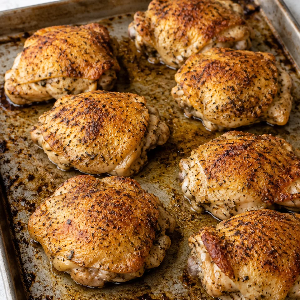 Baked Ranch Chicken Thighs — serving inspiration