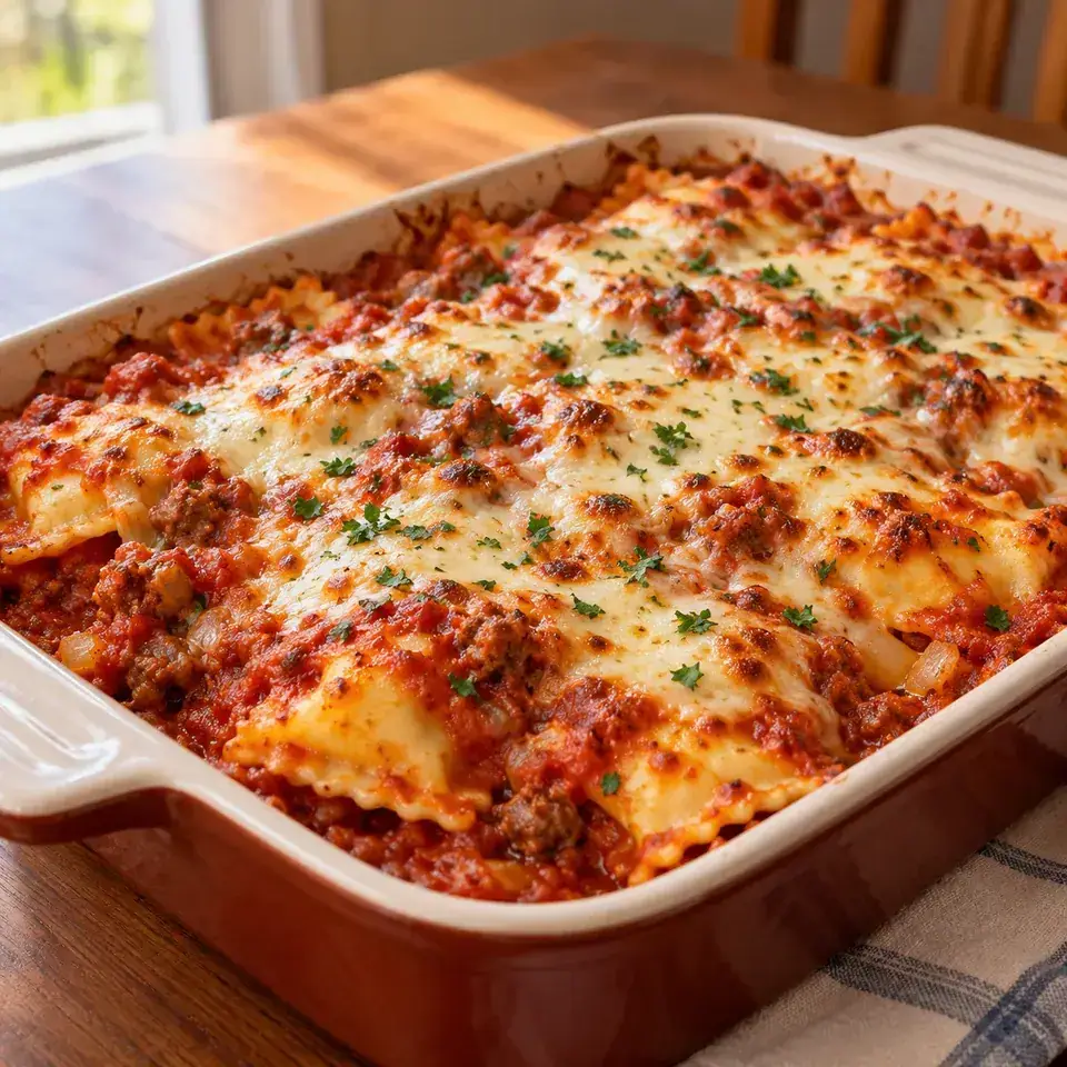 Baked Ravioli — serving inspiration