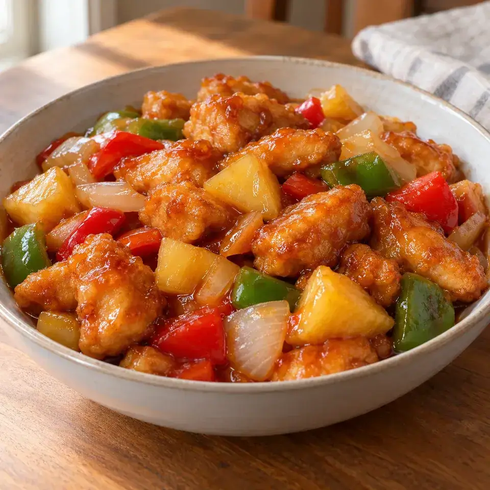 Baked Sweet and Sour Chicken — serving inspiration
