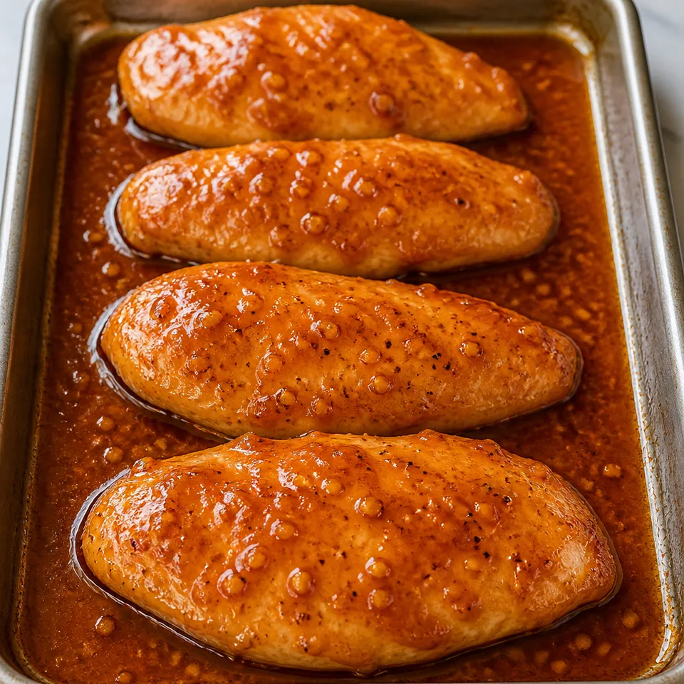 Baked Sweet & Spicy Chicken — serving inspiration