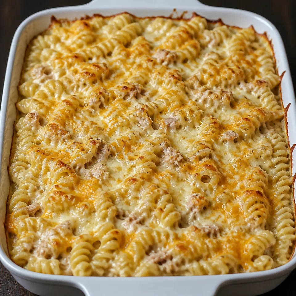 Baked Tuna Pasta — serving inspiration
