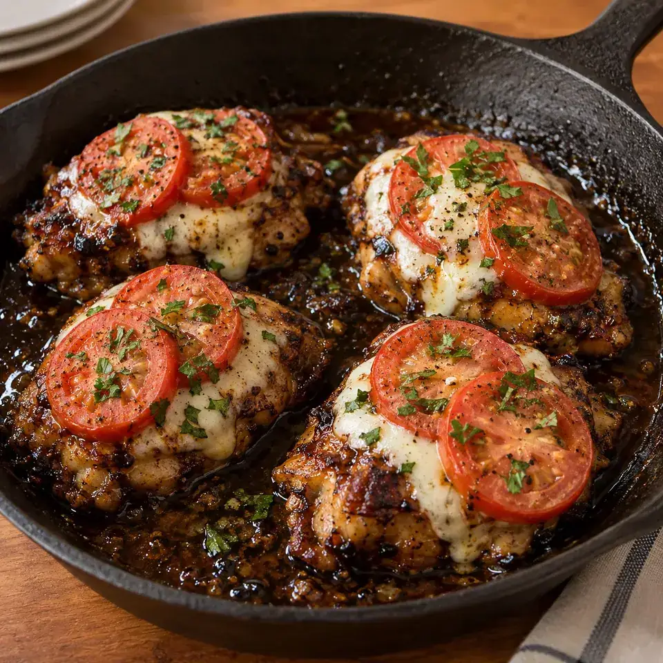 Balsamic Chicken Skillet — serving inspiration