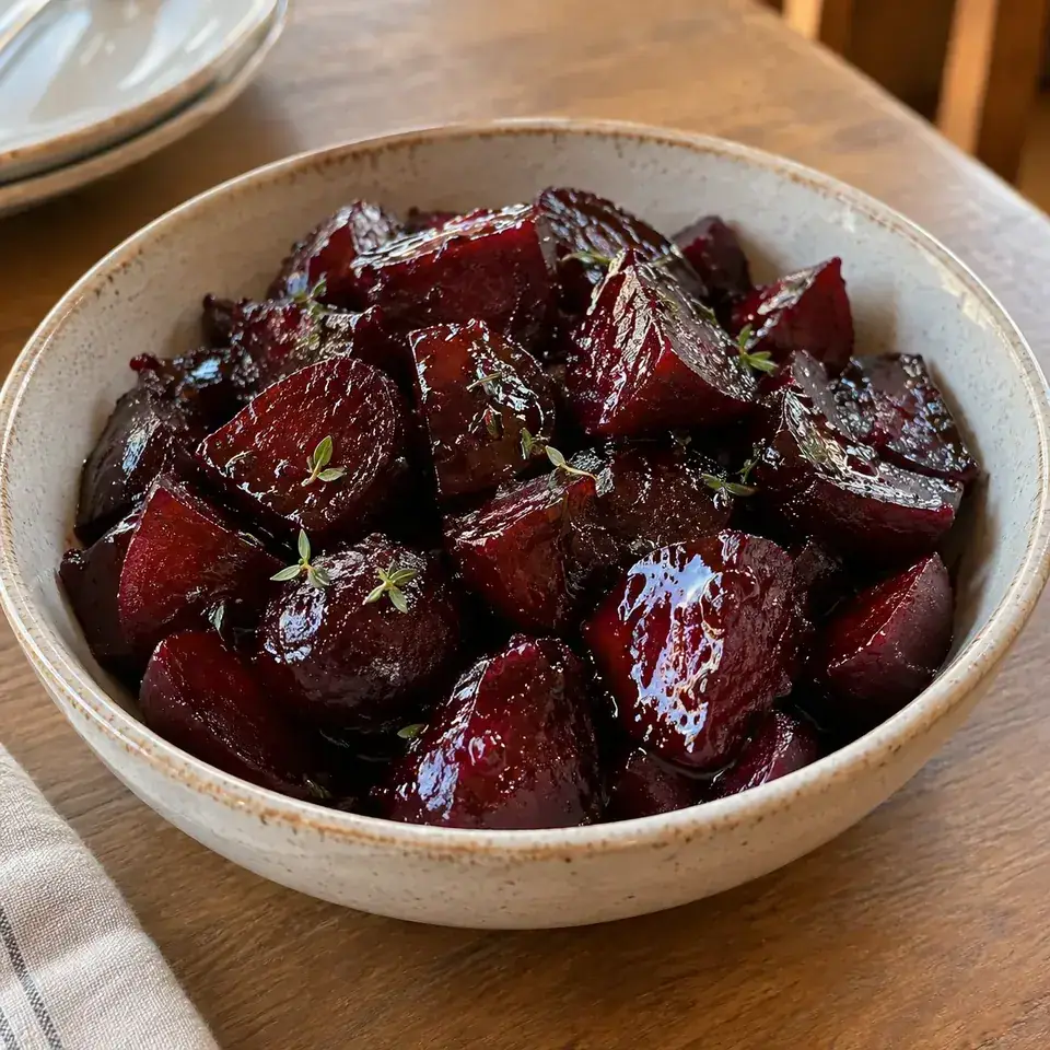 Balsamic Glazed Beetroot — serving inspiration